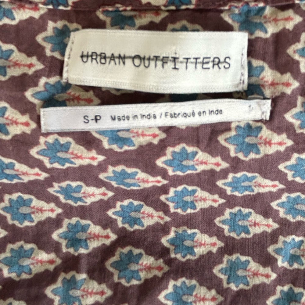 Urban Outfitters Red Puff Sleeve Mini Sundress - Picture 2 of 5